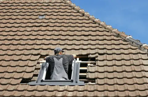 Pose de velux - Les Montils